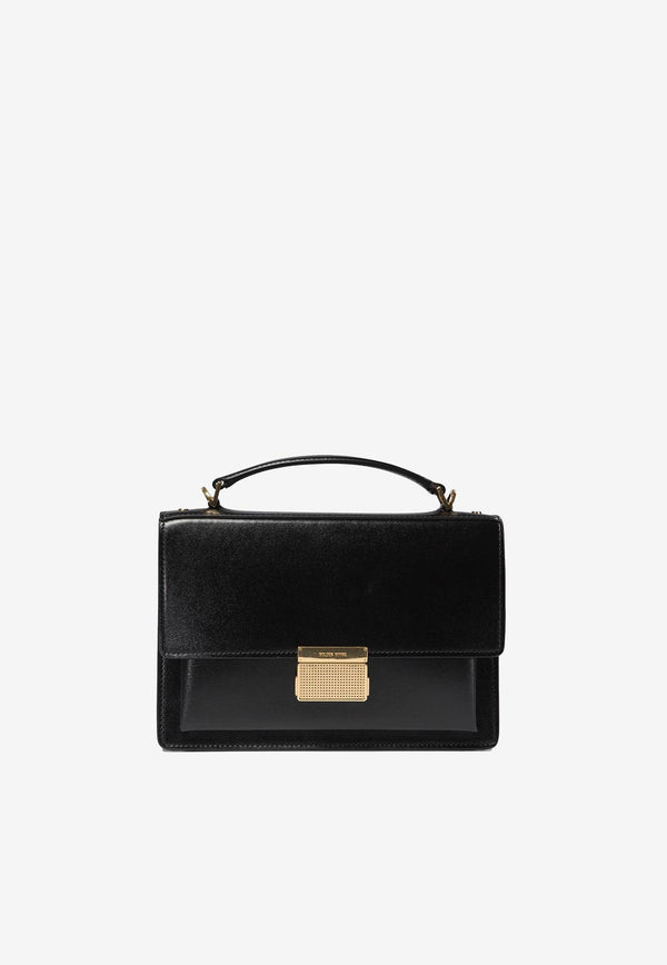 Golden Goose DB Venezia Leather Shoulder Bag Black GWA00467A00056590100_75248
