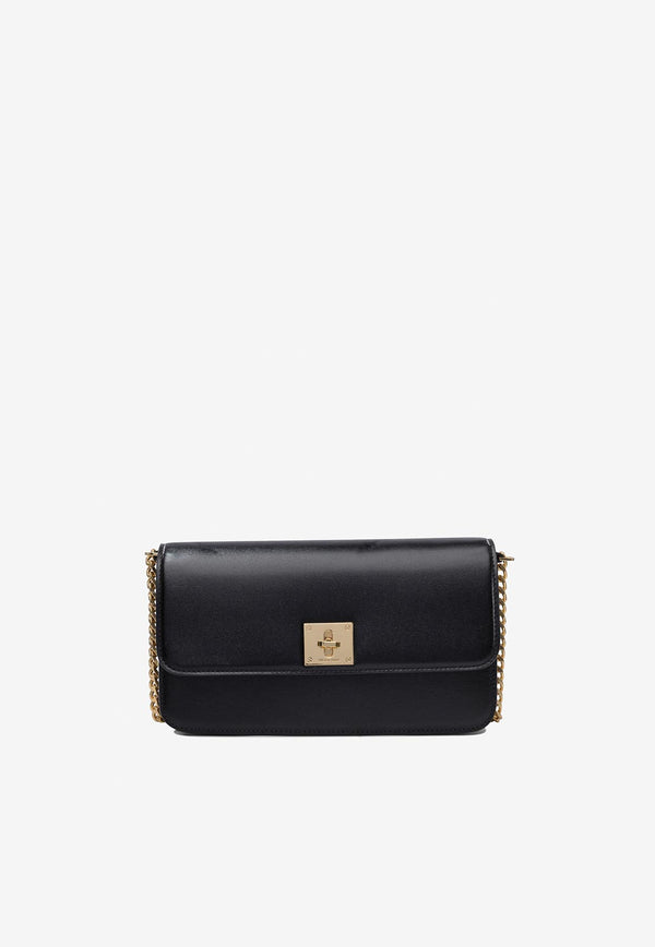 Golden Goose DB Gioia Leather Shoulder Bag Black GWA00473A00056590100_77661