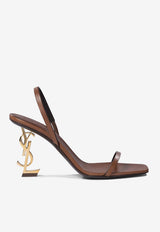 Saint Laurent Opyum 85 Slingback Sandals Brown 786512DWEAC6036_79988