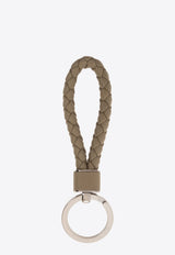 Bottega Veneta Intreccio Leather Key Ring 709727 VMAY1-1511