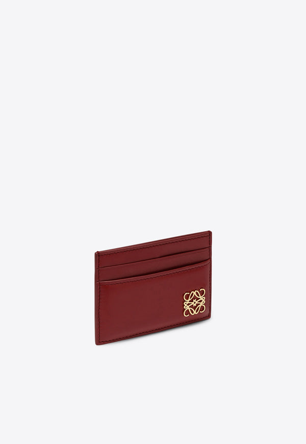 Loewe Anagram Leather Cardholder Red C821322X01LE/Q_LOEW-7885