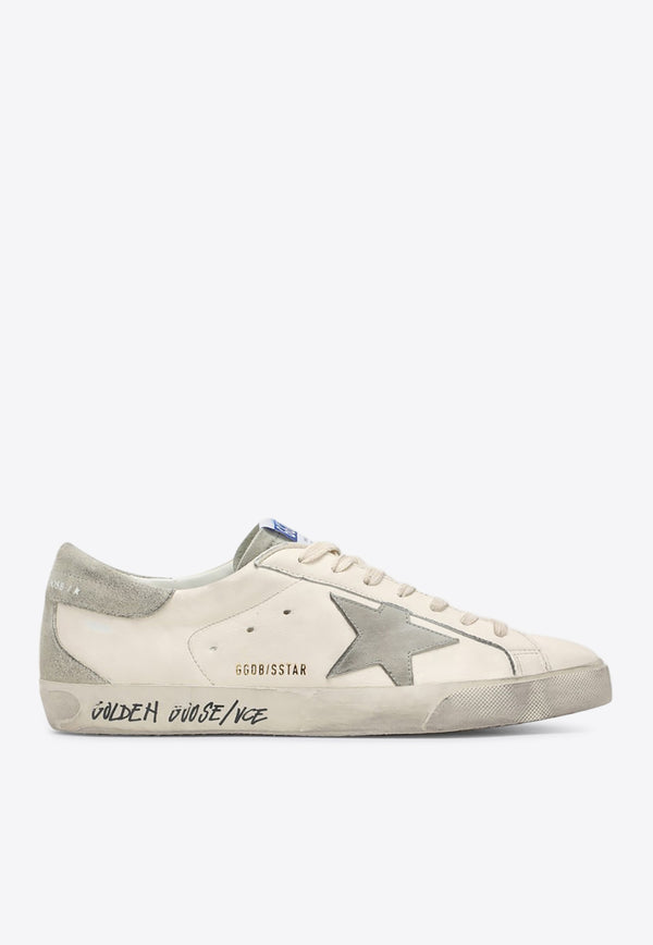 Golden Goose DB Super-Star Leather Low-Top Sneakers White GMF00102F005359/Q_GOLDE-11166