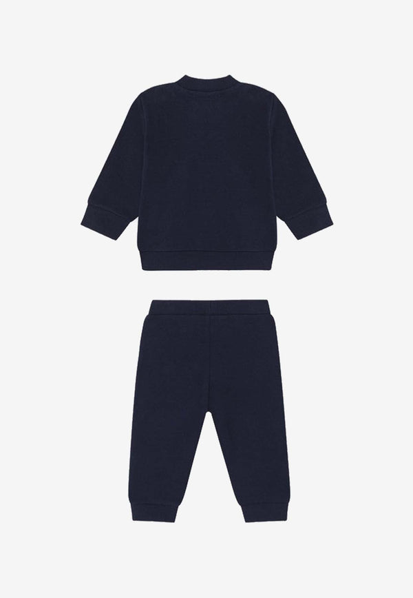 Kenzo Kids Babies Embroidered Tiger Tracksuit Blue K60935-ACO/Q_KENZO-848