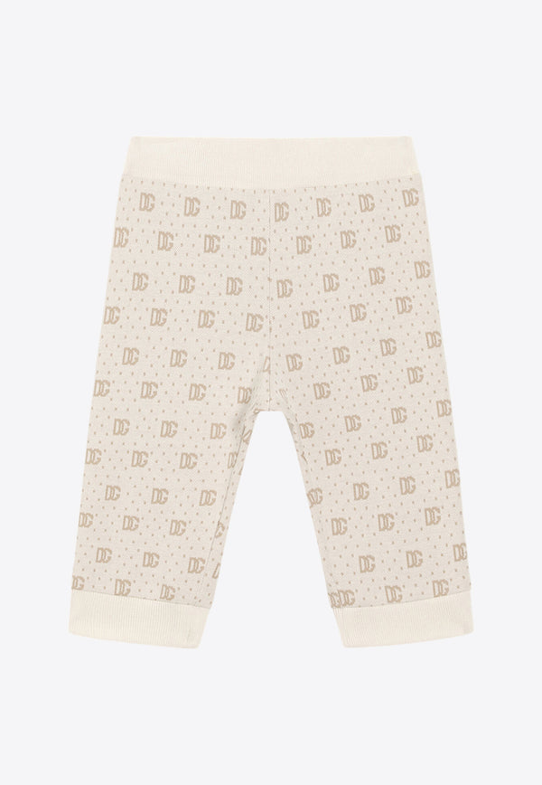 Dolce & Gabbana Kids Baby DG Logo Pants L1JPKE FJ7EA S9000 Multicolor
